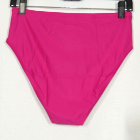 J. Crew Hallie High Waist Bikini Swim Bottom In Fuchsia Size XS - Picture 5 of 11